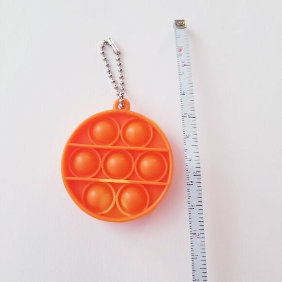 NEW Simple dimple fidget pop it key chains - Picture 3 of 4